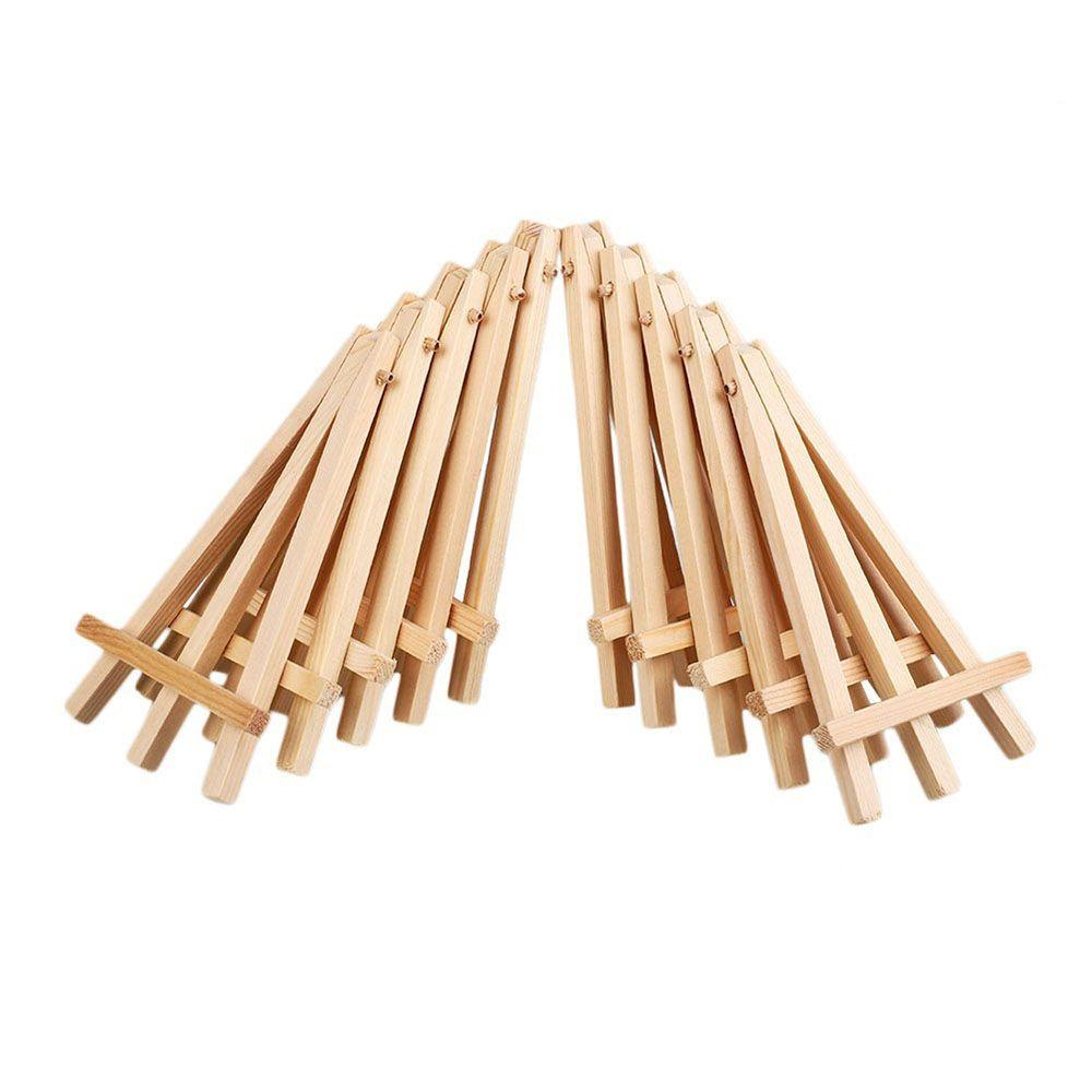 Stand Artwork Display Holder Wedding Table Card Stand Craft Drawing Easel Mini Artist Wooden Easel