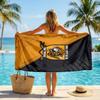 Hull FC Mode Strandtuch Tragbar Weich Schnelltrocknend Handtuch Für Schwimmen Camping Urlaub