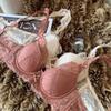 French Bra Women Sexy Lingerie Large Chest Support Thin Comfort Half Cup Soft Underwire Anti Sagging