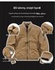 Men's Winter Warm Cotton Jacket with Detachable Fur Collar