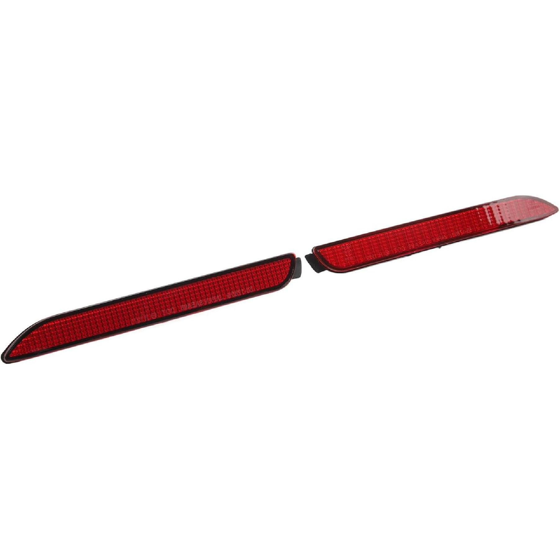 EVGATSAUTO Bumper Mounted Reflector, 1Pair Rear Bumper Reflector 81910 48012 Red Right Left Stylish Bumper Mounted Reflector For RC350 GX470