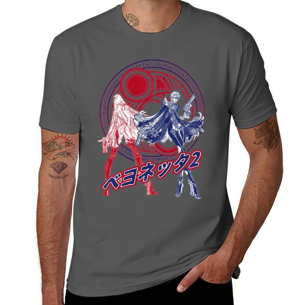 Bayonetta 2 TShirt Classic Print Short Sleeve Shirt