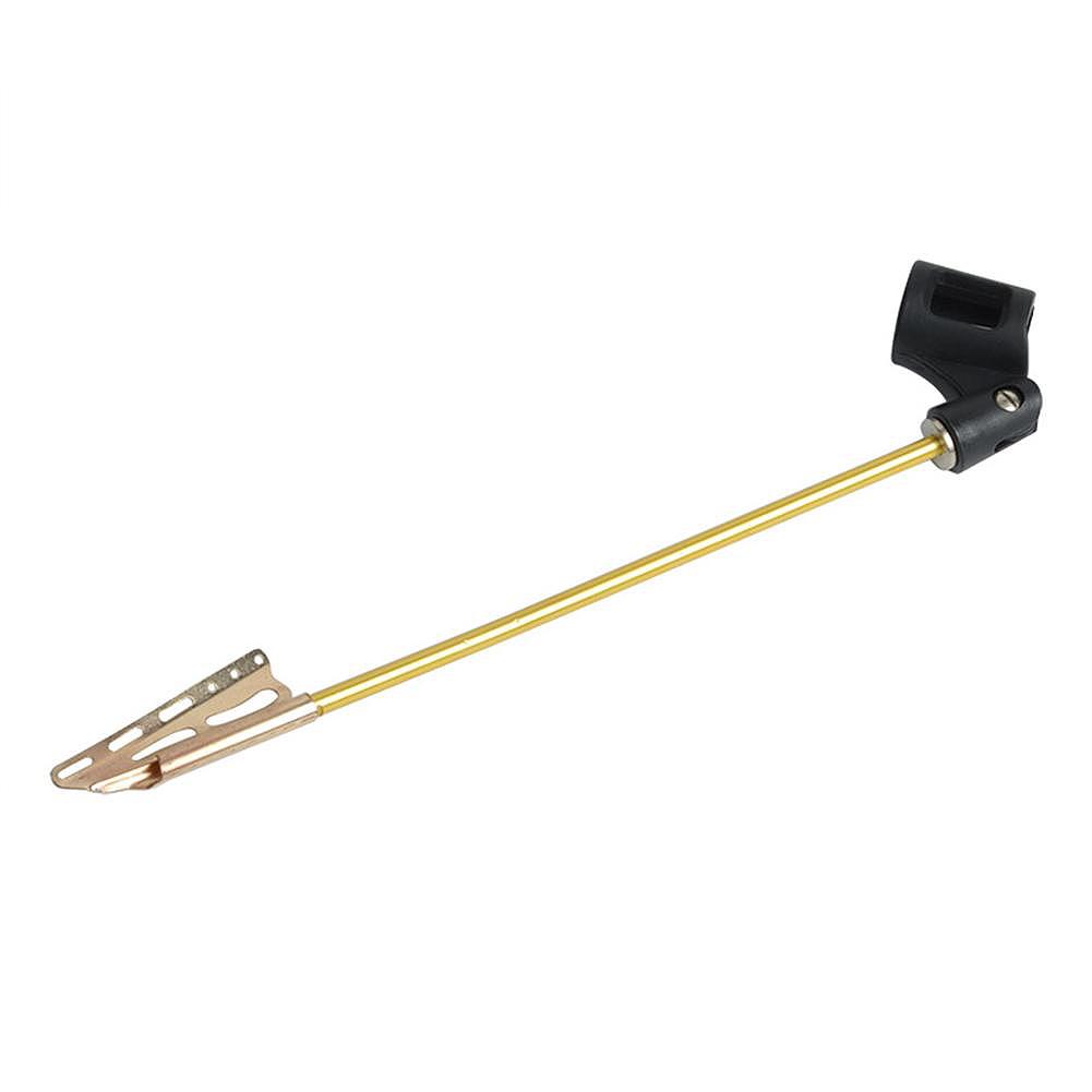 Saxophone Microphone Holder Durable Stand With Two Clip