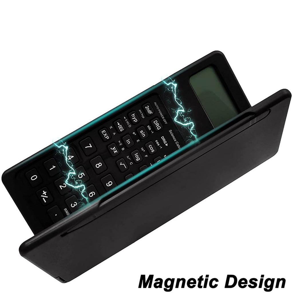 Portable Foldable  Calculator Small Scientific Calculating Machine 10 Digits Pocket Size Calculators Office Supplies