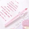 Mini Transparent Colored Glass Dip Pens Gift Box Set Colored Ink Hand Notebook Painting Sketch Line Drawing Pen Writing Supplies