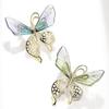 New Women Crystal Rhinestone  Brooches Butterfly Badge Pin Vintage  Elegant Zircon Pins Weddings Office Party Scarf Pin Jewelry