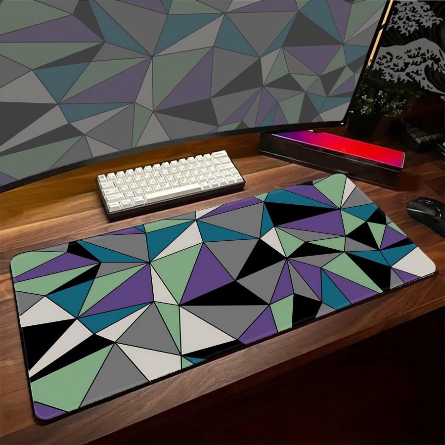 Gaming Mouse Pad Abstract Large Mousepad Gamer Speed Accessories Keyboard Pads Nonslip Rubber Art Line Desk mat