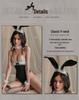 Bunny Girl Lace Suspender Bodysuit - Sexy Role-Playing Pajama Set