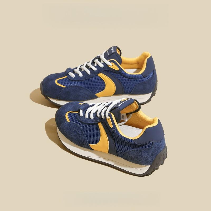 

Retro classic thick-soled heightening breathable German training shoes women s 2025 new summer casual versatile Forrest Gump sports shoes 35