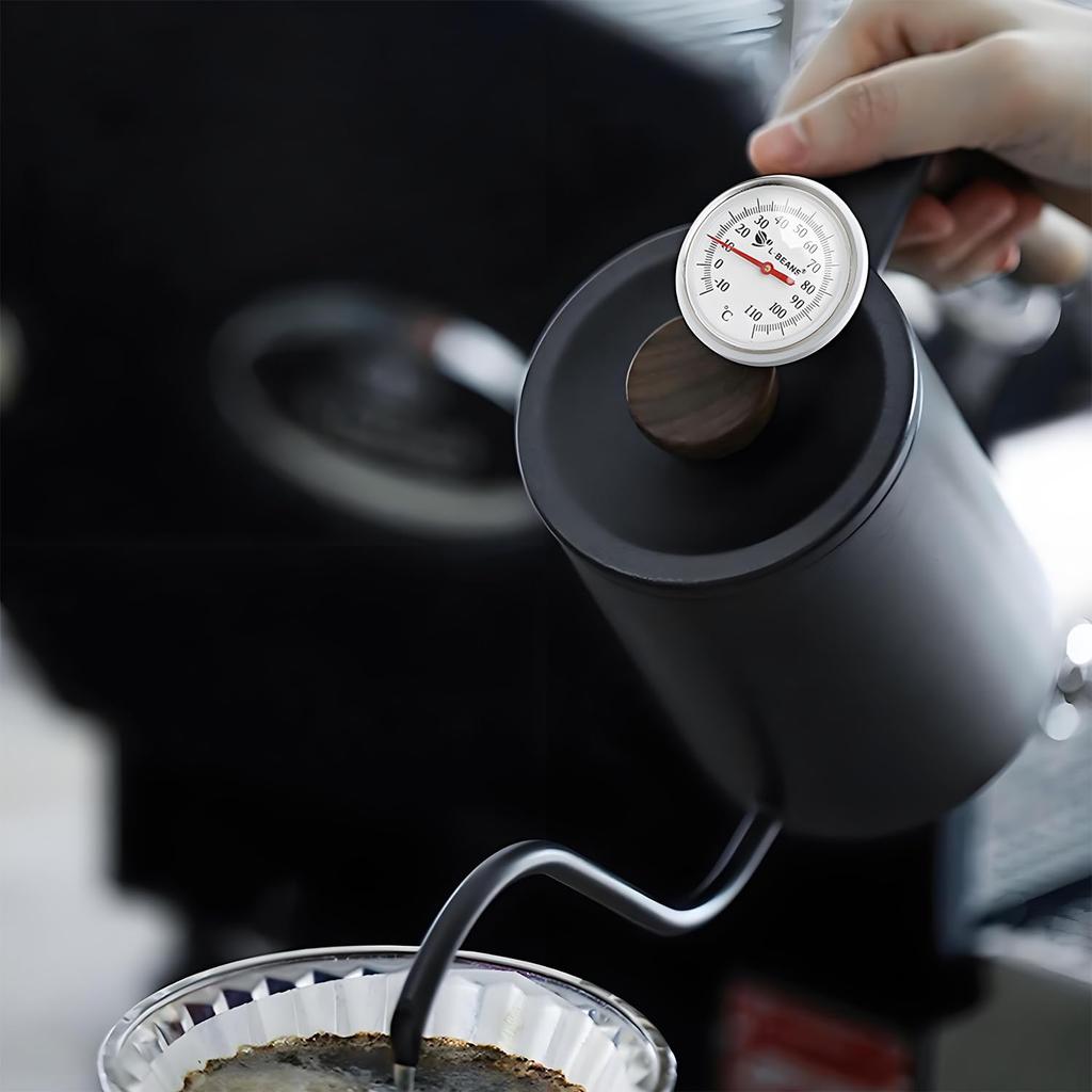 SINGERTOP Drip Pot Thermometer, Coffee Thermometer, Liquid Thermometer, Clip-on, Washable, -10-110°C (-14-222°F) Celsius, Drip Steam, Drip Pot,