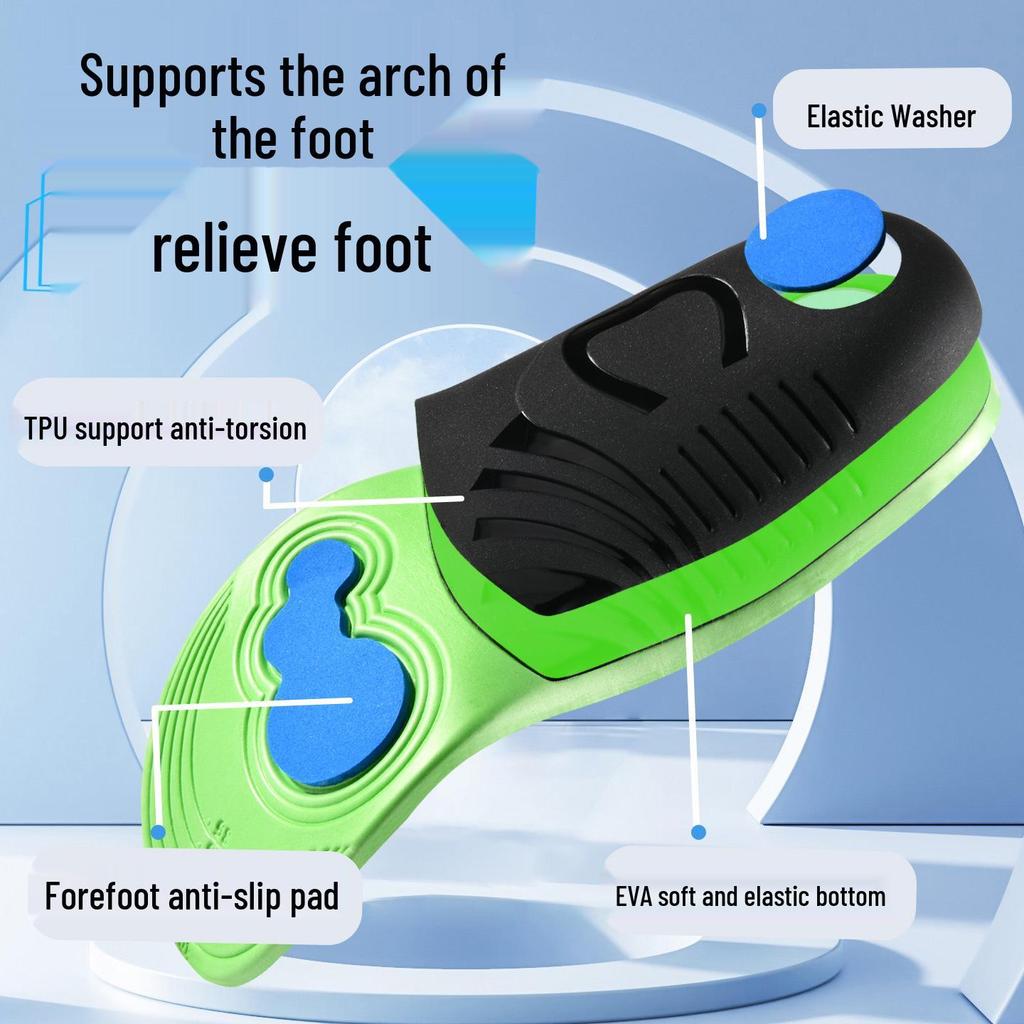 Herren Sommer Einlegesohlen mit Fußgewölbestütze: Rutschfest, Stoßdämpfender Komfort für langes Stehen