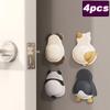Silicone Pet Door Stopper Stickers Anti Collision Self Adhesive Handle Bumpers Protect Pad Anti-Shock Mute Door Stopper Pad Mat