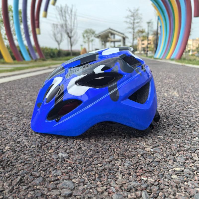Kids Integrated Bicycle Helmet Mountain Road Cycling Unisex Child Safety Gear Ventilated