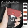 Car Seat Belt Buckle Protective Cover Safety Belt Plug Clip Case Accessories For Mitsubishi Outlander Lancer L200 ASX Pajero