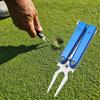 Golf Repair Tool , Tool,Sturdy Fork Metal, Lightweight, Gift, Foldable Equipment