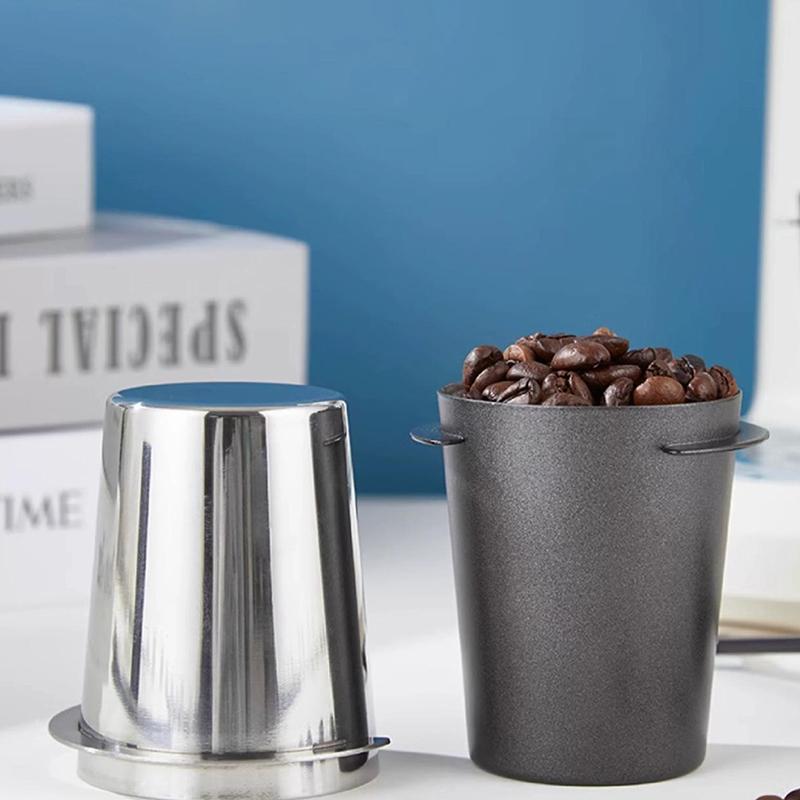 Koffiedoseerbeker 51/53/58 Mm Roestvrij Staal Koffiedoseerbeker Poederdispenser Onderdeel Voor Espressomachine Koffiezetapparaat Accessoires