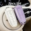 2pcs/lot Key FOB Cover Case Shell for Ford Escape Focus C Max Kuga Edge Explorer Taurus Car Key Case Covers
