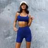 Summer Spaghetti Strap Backless Top & Sporty Shorts Set - European & American Women's Fashion