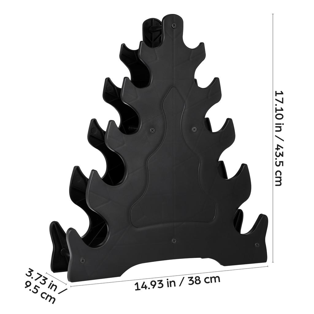 Dumbbell Rack Triangle Shaped Stand Dumbbell Display Rack Home Gym Barbell Storage Support Dumbell Holder Organization