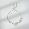 Four-leaf Clover Bracelet with Cat's Eye Stone A Luxurious and Sophisticated Jewelry Piece