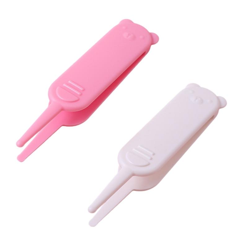 Baby Nose Tweezers Effective Nasal Booger and Ear Remover Tool Navel & Ear Cleaner Clip for Baby's Care Newborn Essential Stuff