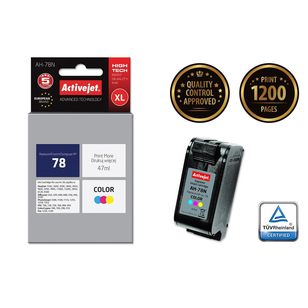 Activejet Ink For Hp 78 C6578 New Ah-78N