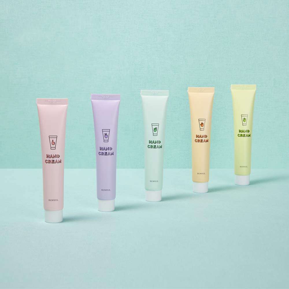 EUNYUL Cloud Perfume Hand Cream Set X Korean Skincare Hand Care Cosmetics Grapefruit Berry White Musk Mango Yuzu Fruit Fragrance Moisturizes Dry Hands