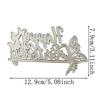Metal Cutting Dies Butterfly Letter Scrapbooking Decorative Embossing Paper Card