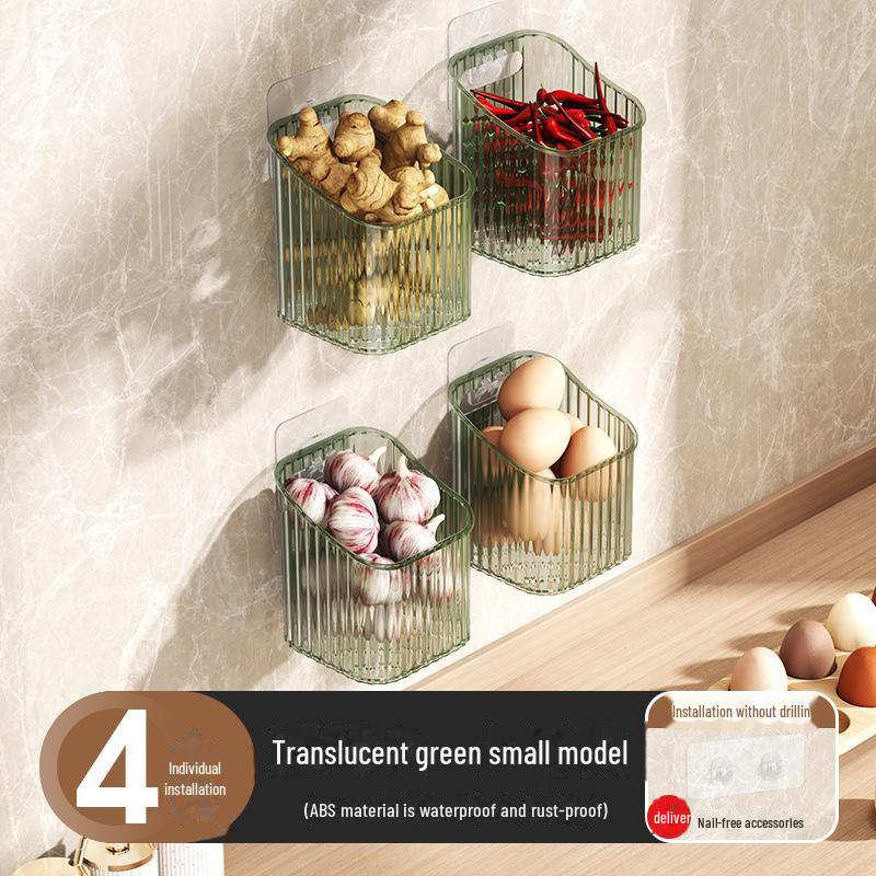 

Настенная многофункциональная корзина для хранения вещей для кухни и ванной комнаты