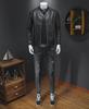 Men's Leather Motorcycle Jacket: Autumn/Winter Casual, Available in Plus Velvet and Thin Styles