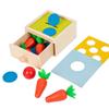 Montessori Wooden Fishing & Radish Game - Educational Sensory Toy for Early Childhood Development & Parent-Child Engagement