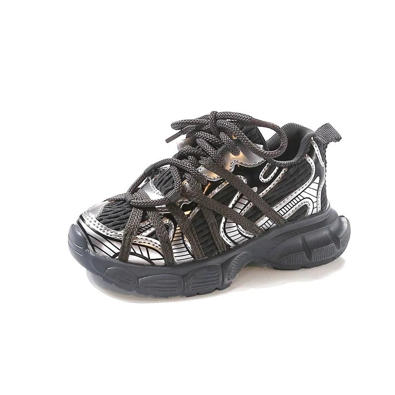 Children Basketball Shoes for Boys School Versatile Girl's Sneakers Fashion Chunky Non-slip Kids Causal Running Shoes Breathable