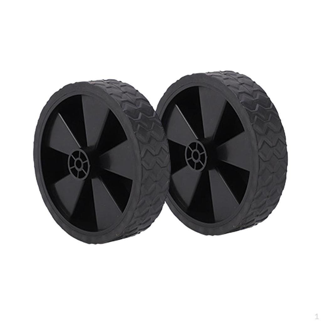 Replacement Wheels for Folding Utility Cart - Set of 2