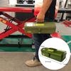 Yamashiro (yamashiro) Yamashiro-made Steel Mountain-shaped Toolbox, Tool Box, Camping, Interior, Garage, W360×D150×H110mm, Khaki, YK-032KH