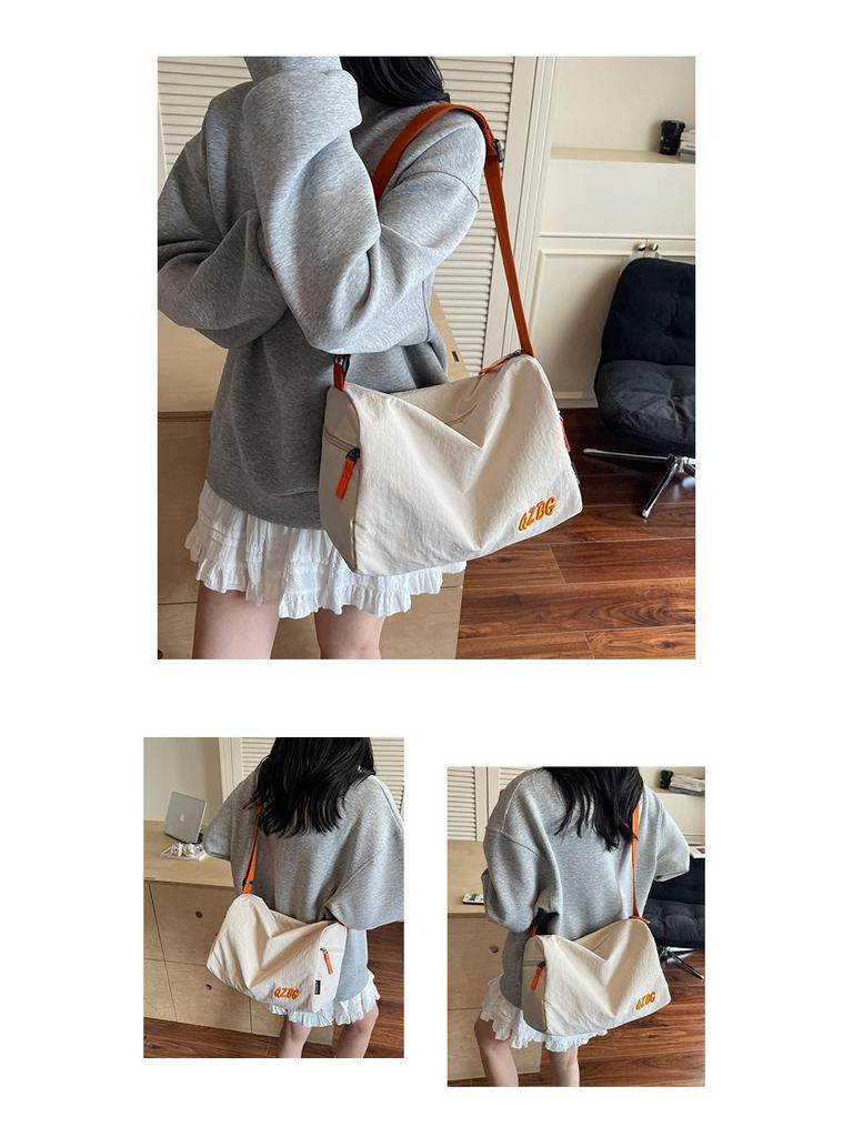 Women's Versatile Large Capacity Crossbody Shoulder Bag for Commuting, Yoga, Sports, and Travel