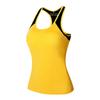 Outwear Fitness Clothes T-shirt Yoga Vest with Chest Pad