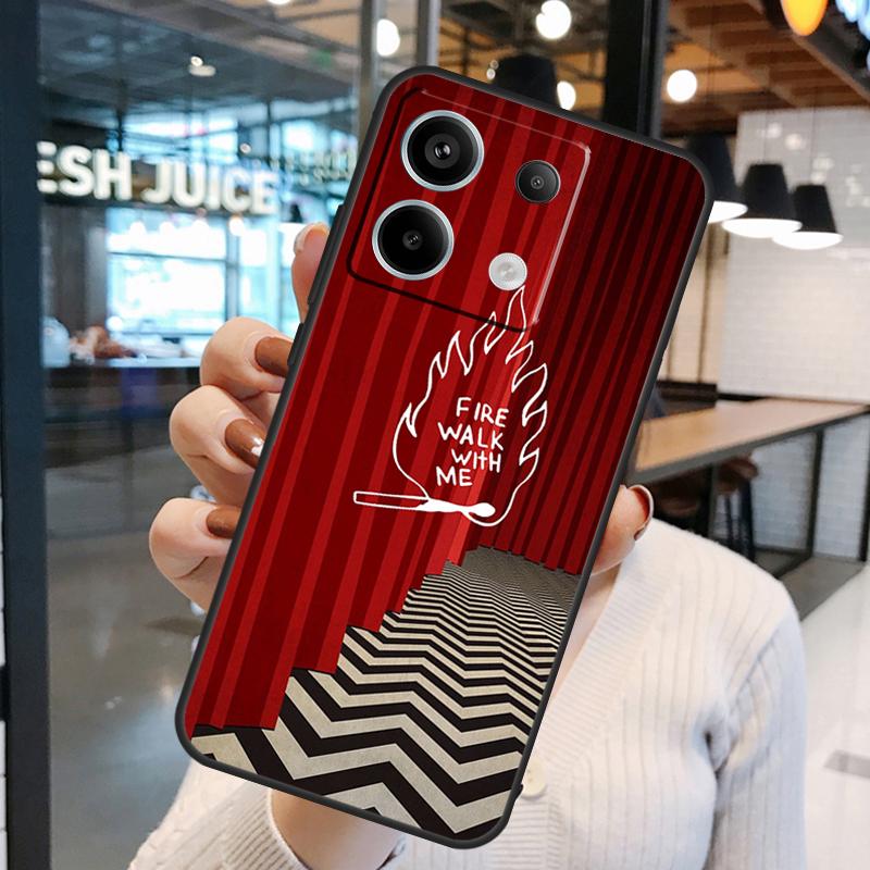 Welcome To Twin Peaks Case For Xiaomi Redmi Note 14 Pro 10 11 12 13 15 Pro Plus Redmi 15C 14C 10C 12C 13C 15 Cover