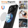 For iPhone 17 Pro Magnetic Case Compatible with MagSafe TPU Phone Back Cover with Lanyard
