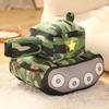 Nieuwe creatieve Tank Auto Pluche Poppen Simulatie Peluche Speelgoed Nieuwigheid Pluche Speelgoed Gevuld Zacht Kussen Verjaardagscadeau Voor Jongens Kinderen