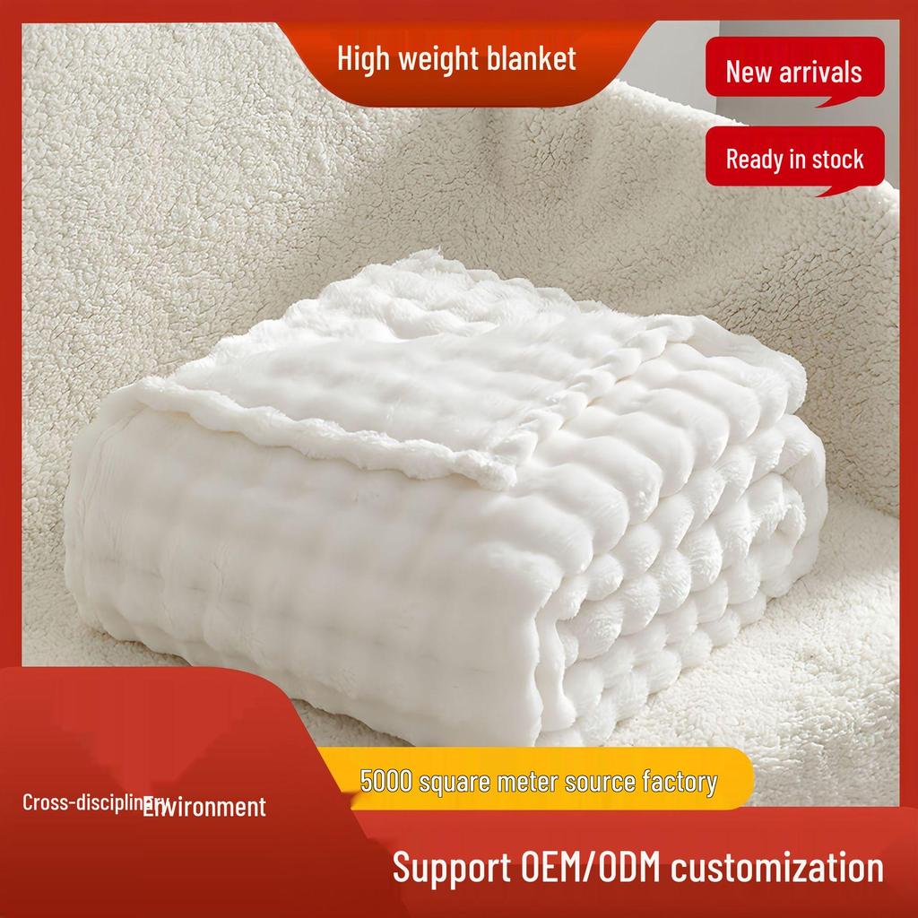 Bubble Rabbit Superweiche Flanelldecke - Nickerchen-/Sofadecke