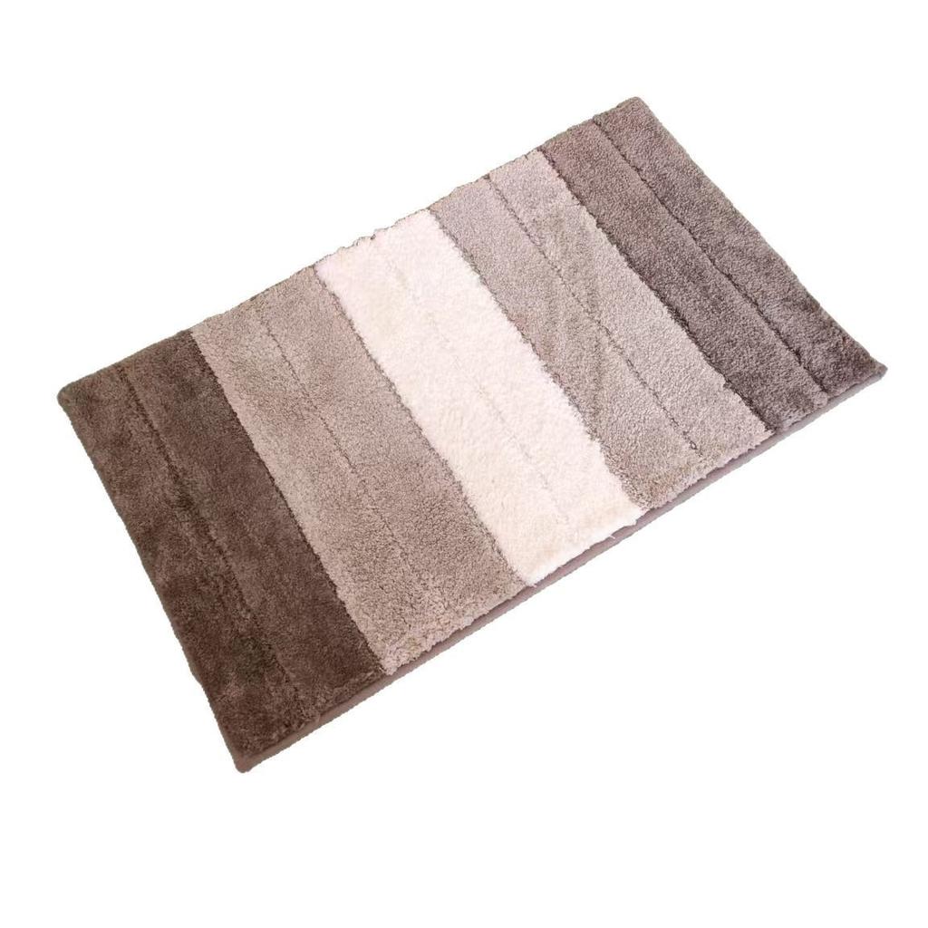 Thickened Tufted Plush Carpet, Bathroom Floor Mat, Absorbent and Non Slip Mat, Kitchen Mat, Door Mat, Bedroom Mat