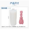 Candle Silicone Mold DIY Animal Erect Ears Rabbit Candle Making Soap Resin Twist Ears Rabbit Mold Easter Gifts Craft Home Decor