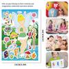 Adorable Cartoon Fairy Interactive Puzzle Stickers For Kids Diy Fun Activity Set