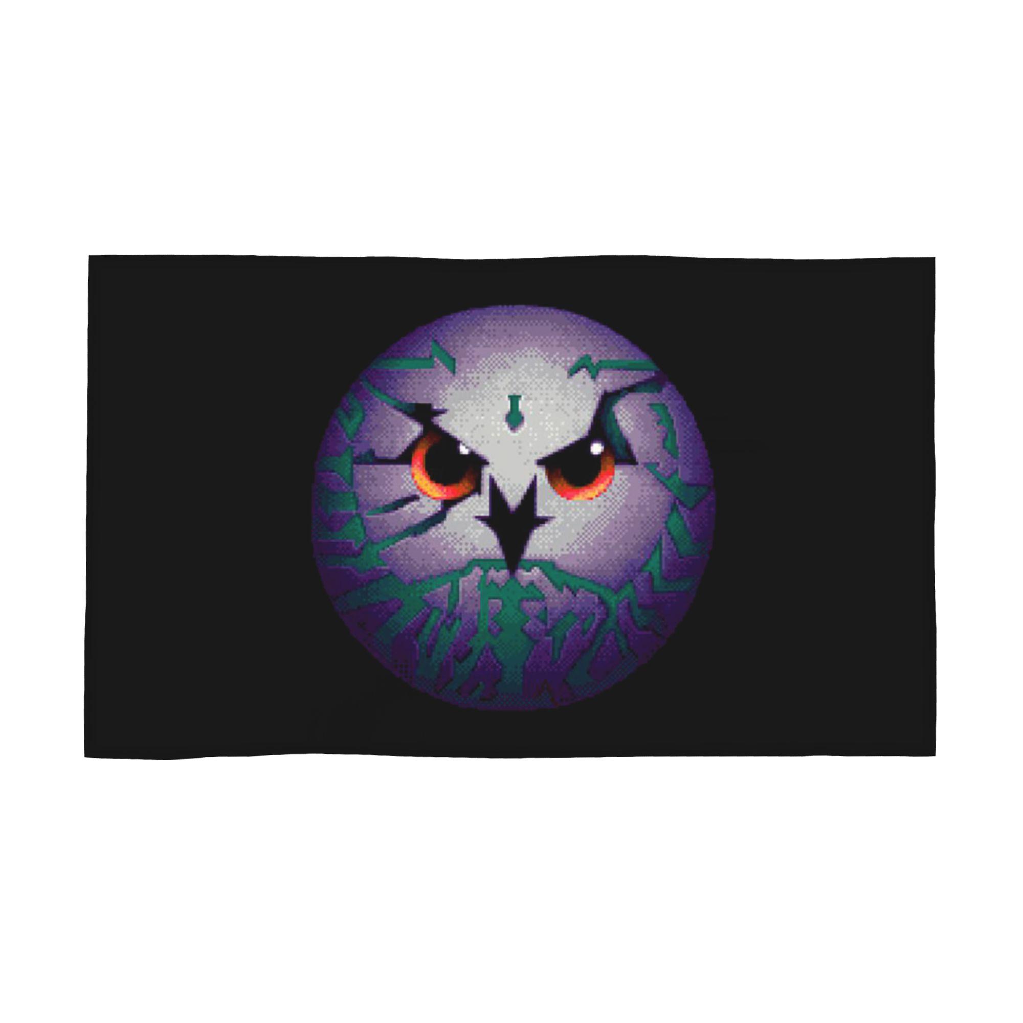 

Amiga Psygnosis Owl Soft Face Towel Quick Dry Pool Bath Cotton Towels Absorbent W40*H60(CM)