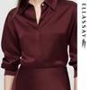 ELLASSAY Women's Elegant Solid Blouse EWE361C00900