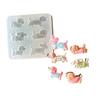 Resin Jewelry Silicone Mold Dog Shape Jewelry Making Tool Earring Molds Suitable for Making Earring and Pendants
