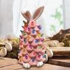 Easter Bunny Statue Resin Figurine Desk Crafts Gift Ornament Decoration Sculpture for