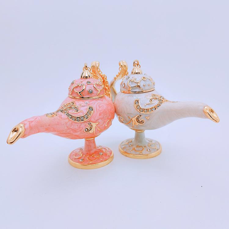 Birthday gift handmade search banner magic lamp metal jewelry box craft gift