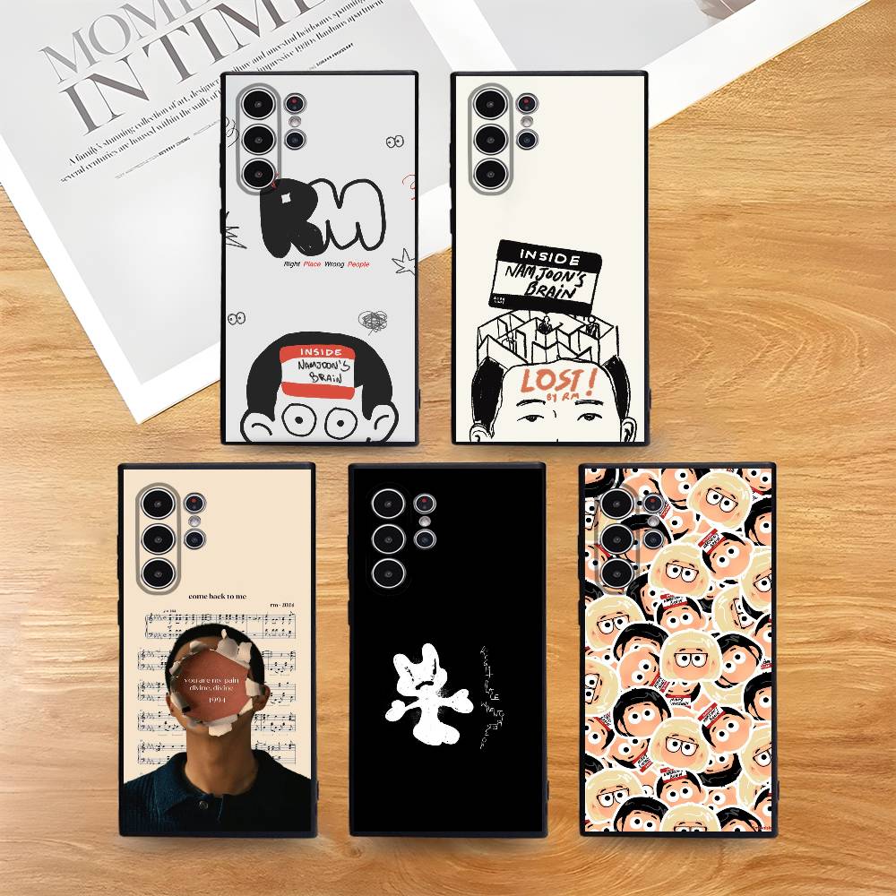 Cool RM RPWP Phone Case For Samsung S Series S21 S22 S23 S24 S25 FE Plus Ultra TPU Soft To Skin-friendly Case