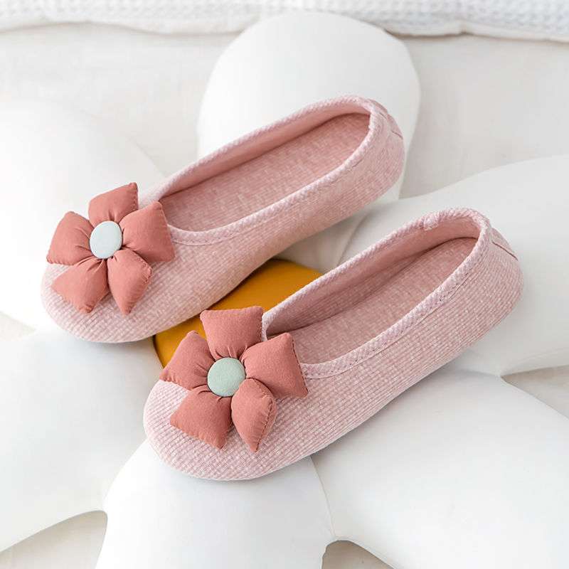 Confinement shoes summer thin bag with postpartum pregnant women spring and autumn indoor soft sole May 6 non-slip silent maternity slippers